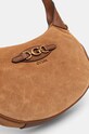Torba od brušene kože Guess MALVA smeđa HWSB94.94030