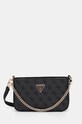 Τσάντα Guess NOELLE με μοτίβο γκρί HWBG78.79720