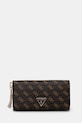Гаманець Guess NOELLE імітація лицьової шкіри коричневий HWQL78.79750