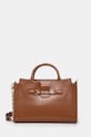 Kabelka Guess NOLANA hladký hnědá HWVG95.00060