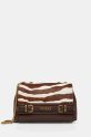 Guess borsa a mano in pelle SESTRI pelle scamosciata marrone HWZB89.85210