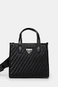 Kabelka Guess SILVANA hladký černá HWWW86.65770
