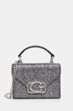 Kabelka Guess ZALINA vzorovaný stříbrná HWEE93.50780