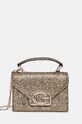 Kabelka Guess ZALINA hladký zlatá HWEP93.50780