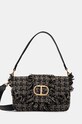 Kabelka Twinset vzorovaný černá 242TB7180