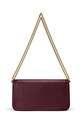 Lauren Ralph Lauren poseta de piele 431941874 burgundia AW24