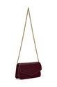 Accesorii Lauren Ralph Lauren poseta de piele 431941874 burgundia