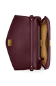 Usnjena torbica Lauren Ralph Lauren bordo 431941874