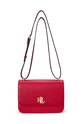 Usnjena torbica Lauren Ralph Lauren Ne ustreza A4 rdeča 431950822