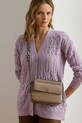 Kožená kabelka Lauren Ralph Lauren 431950824