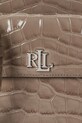 Kožená kabelka Lauren Ralph Lauren 431950824 hnedá