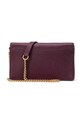 Lauren Ralph Lauren poseta de piele 432951212 burgundia AW24