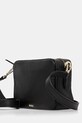 Kožená kabelka BOSS 50530698 černá AW24