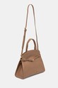 Twinset borsa a mano in pelle 242TD8371 marrone AW24