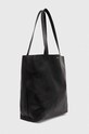 Шкіряна сумка A.P.C. cabas maiko PXBOK.M61500 чорний AW24