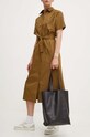Шкіряна сумка A.P.C. cabas maiko PXBOK.M61500