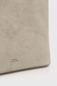 Замшева сумочка A.P.C. sac vera зелений PXCAL.F61902