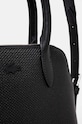 Lacoste poseta de piele negru NF3723KL
