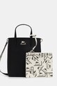 Lacoste borsetta stampa all-over nero NF4791AS