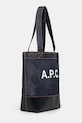 A.P.C. handbag Tote Axel Small CODDP.M61568.IAK navy AW24