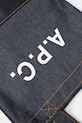 A.P.C. handbag Tote Axel Small navy CODDP.M61568.IAK