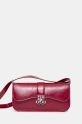 Kabelka HUGO hladký burgundské 50529108