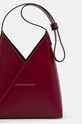 Akcesoria MM6 Maison Margiela torebka skórzana SB6ZH0019.P7183 czerwony