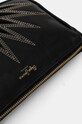 Accesorii Pepe Jeans poseta de piele EDEN MAOS PL031567 negru