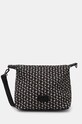 Pepe Jeans torebka INGRID JACQUARD nie mieści A4 czarny PL031573
