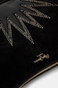 Semišová kabelka Pepe Jeans NADINE EDEN černá PL031588