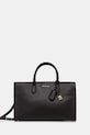 Δερμάτινη τσάντα MICHAEL Michael Kors λείο δέρμα καφέ 30F4GETS2L
