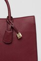 MICHAEL Michael Kors torebka skórzana bordowy 30F4GETS2L