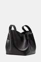 Kožená kabelka Victoria Beckham B424AAC005986A černá AW24