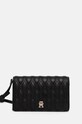 Τσάντα Tommy Hilfiger συνθετικό μαύρο AW0AW16466