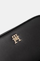Τσάντα Tommy Hilfiger μαύρο AW0AW16468