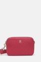 Kabelka Tommy Hilfiger imitácia kože ružová AW0AW16470