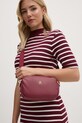 Kabelka Tommy Hilfiger nášivka burgundské AW0AW16475