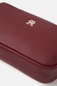 Kabelka Tommy Hilfiger burgundské AW0AW16475