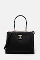Kabelka Tommy Hilfiger jednofarebný čierna AW0AW17035