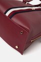 Kabelka Tommy Hilfiger AW0AW17066 burgundské