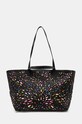 Desigual torebka BLACKWELL CAHUIL mieści A4 czarny 24WAXP90