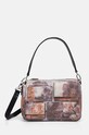 Desigual torebka POCKET BLOSSOM PHUKET nie mieści A4 beżowy 24WAXPAH