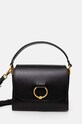 Шкіряна сумочка Gianni Chiarini KAIA лицьова шкіра чорний BS.10961.PRCK.NA
