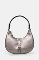 Kabelka Tommy Jeans jednofarebný strieborná AW0AW16508