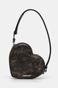 Сумочка AMBUSH Crackle Heart Shoulder Bag гладкий чёрный BWNN006F24LEA0011000