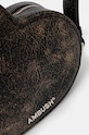 Kabelka AMBUSH Crackle Heart Shoulder Bag čierna BWNN006F24LEA0011000