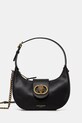 Kurt Geiger London torebka skórzana CHELSEA nie mieści A4 czarny 3601100109