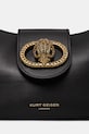 Akcesoria Kurt Geiger London torebka skórzana CHELSEA 3601100109 czarny