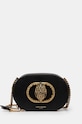 Kožená kabelka Kurt Geiger London CHELSEA usňová koža čierna 3600600109