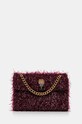 Kabelka Kurt Geiger London FABRIC KENSINGTON hladký burgundské 3588154999